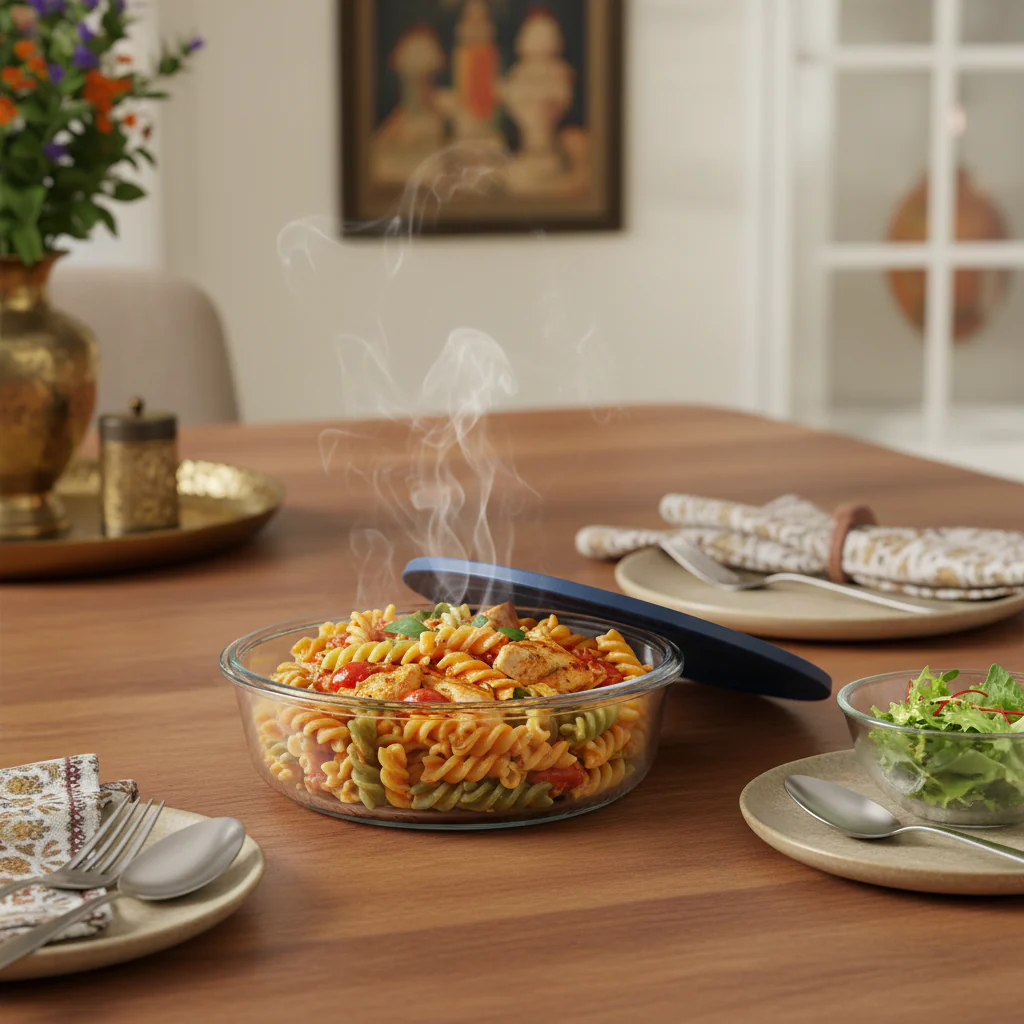 Tupperware Brand Voila glass™  Round Baking Dish 1.7L (1pc) - Image 3