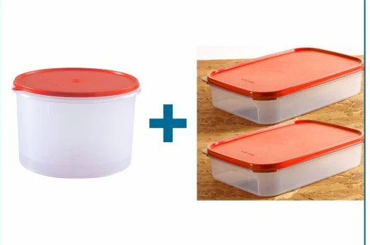 SUPER STORER LARGE (CHILLI)-1Pc +MM Rectangular #1 (2pc)