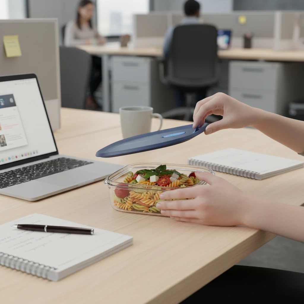 Tupperware Brand Voila glass™  Square Baking Dish 1.6L (1Pc) + Round Baking Dish 1.7L (1pc) - Image 7